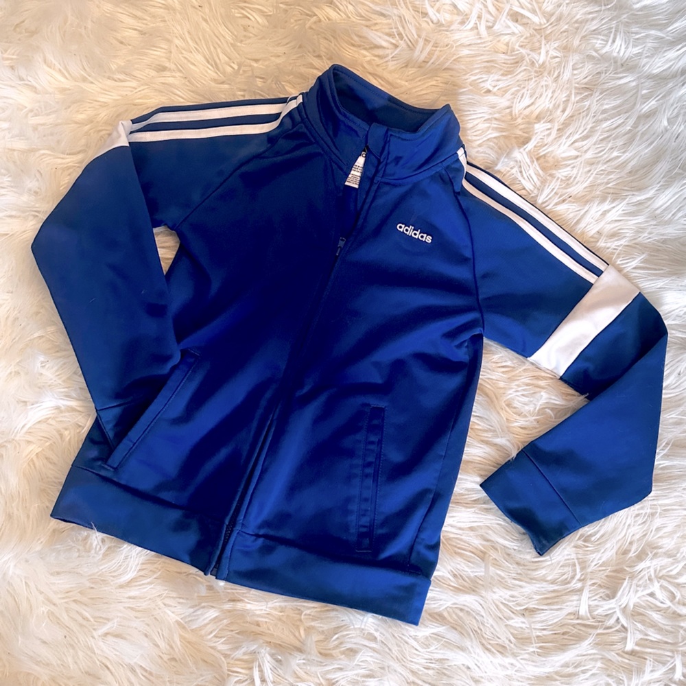Adidas Boys Zip-up Size 7